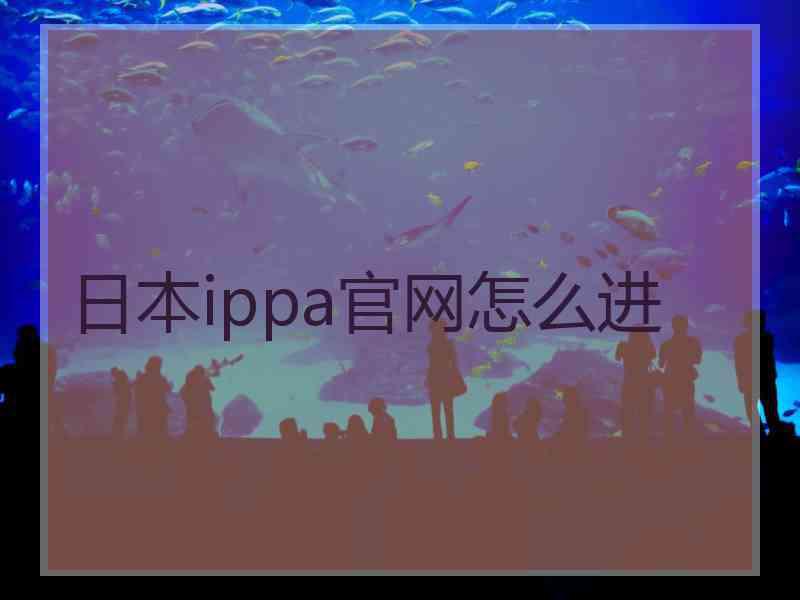 日本ippa官网怎么进