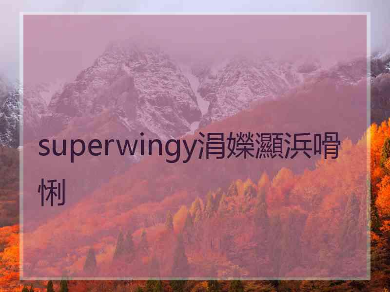 superwingy涓嬫灦浜嗗悧