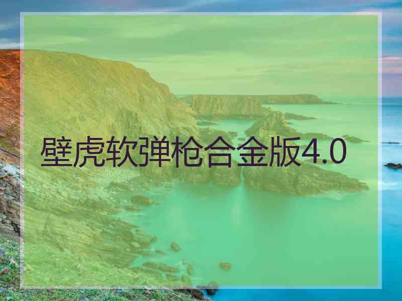 壁虎软弹枪合金版4.0