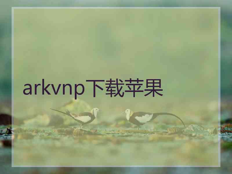 arkvnp下载苹果