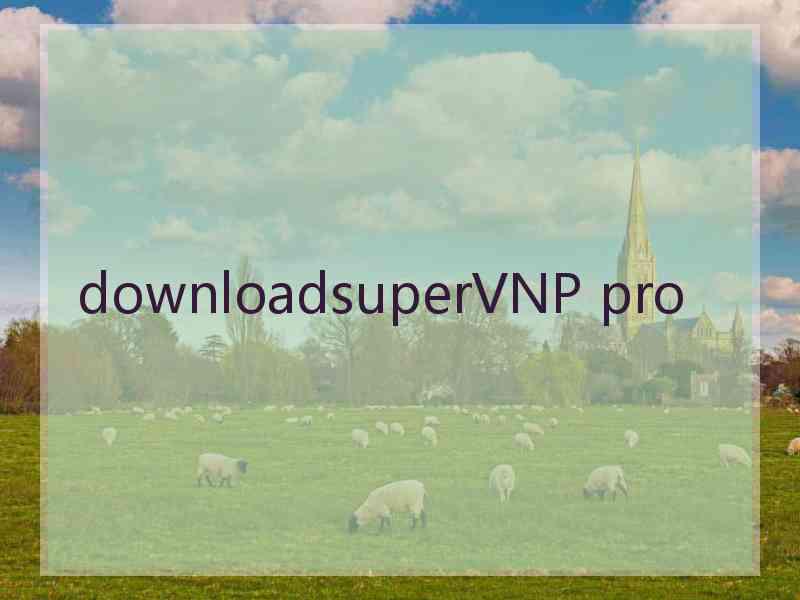 downloadsuperVNP pro