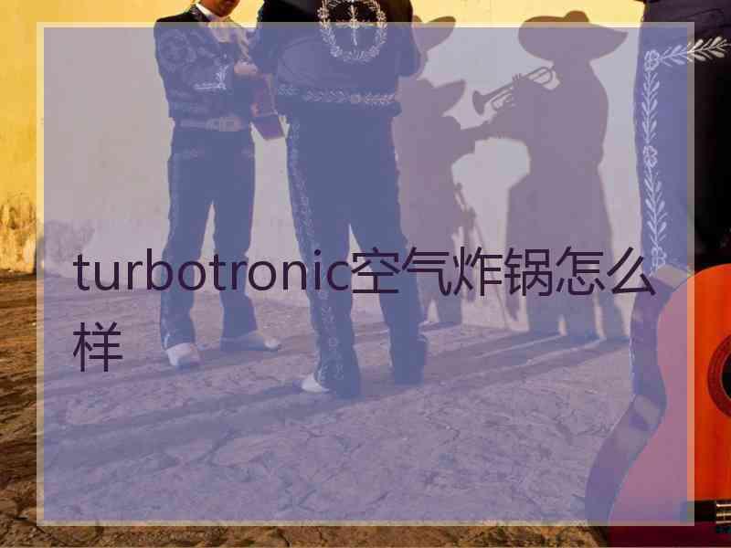 turbotronic空气炸锅怎么样