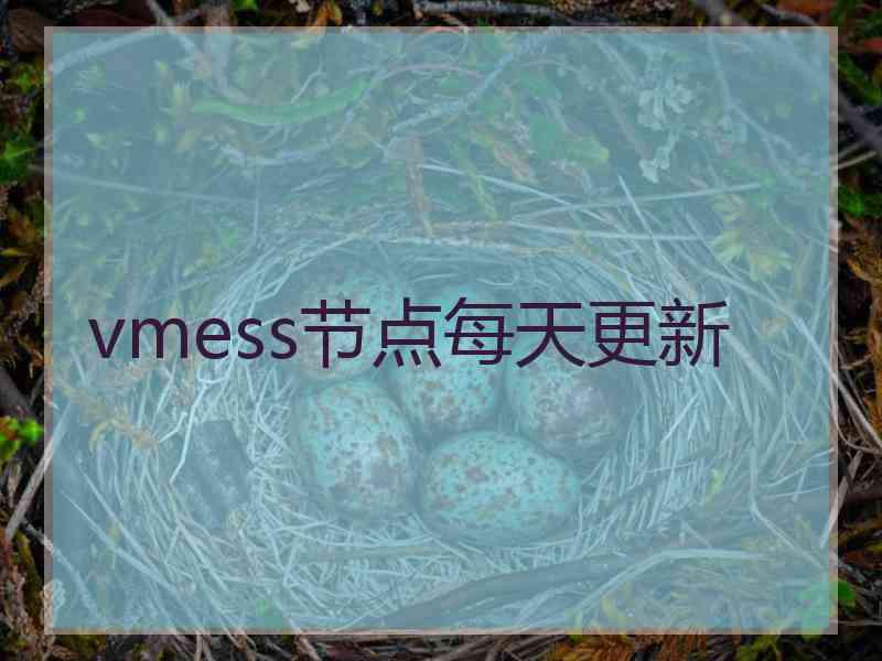 vmess节点每天更新