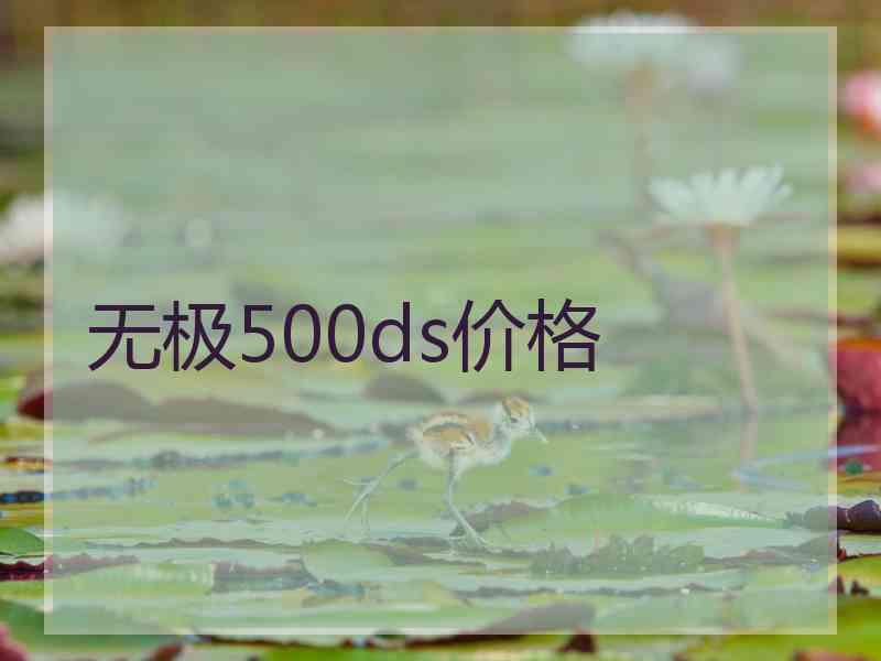 无极500ds价格