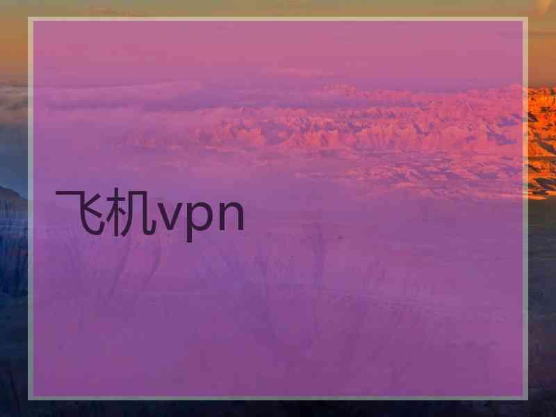 飞机vpn