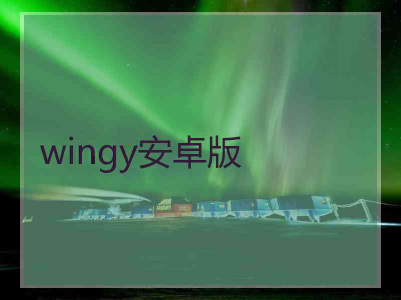 wingy安卓版