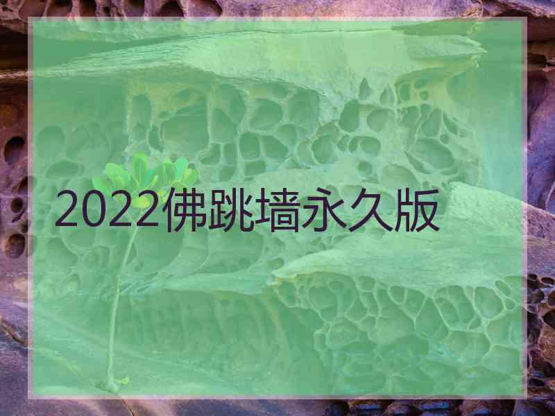 2022佛跳墙永久版