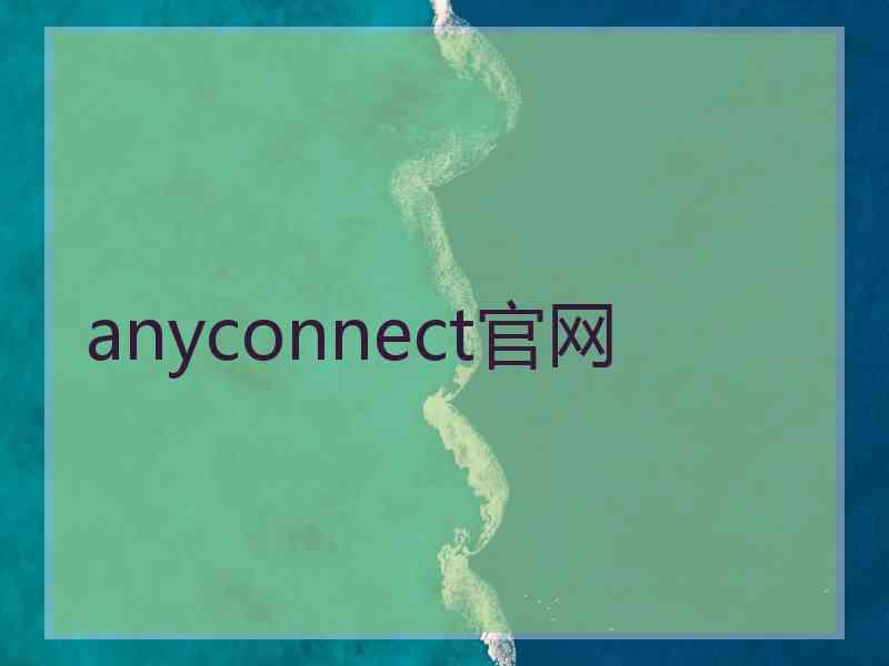 anyconnect官网