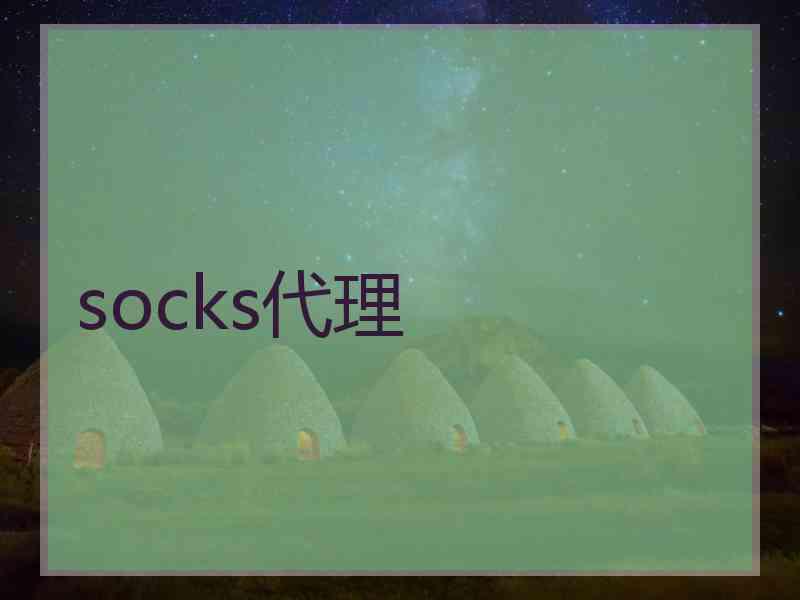 socks代理