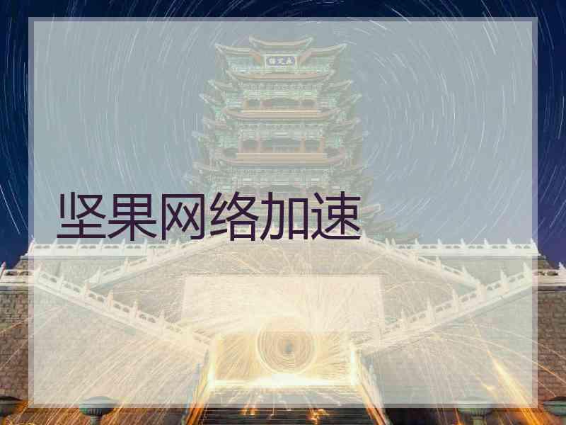 坚果网络加速