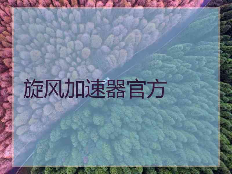 旋风加速器官方