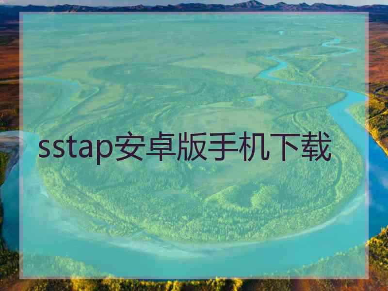 sstap安卓版手机下载