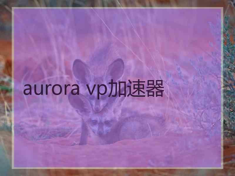 aurora vp加速器