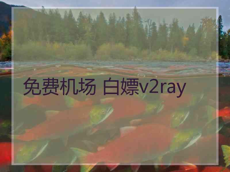 免费机场 白嫖v2ray