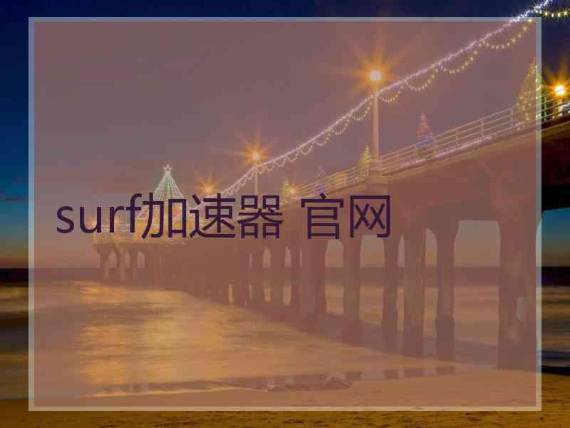 surf加速器 官网