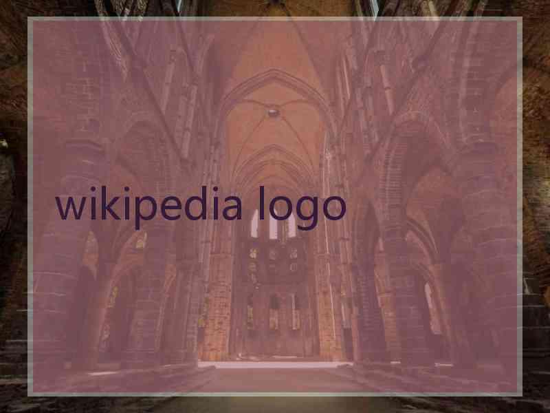 wikipedia logo