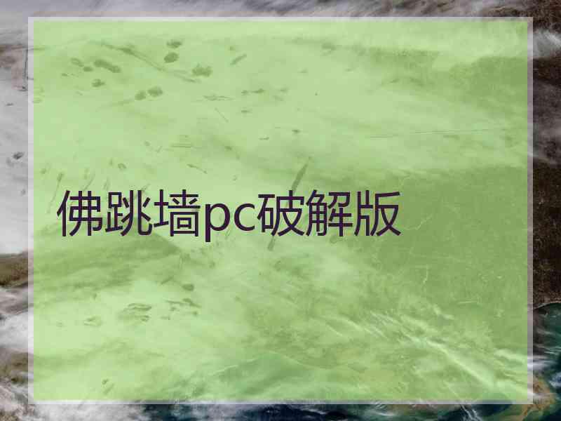 佛跳墙pc破解版