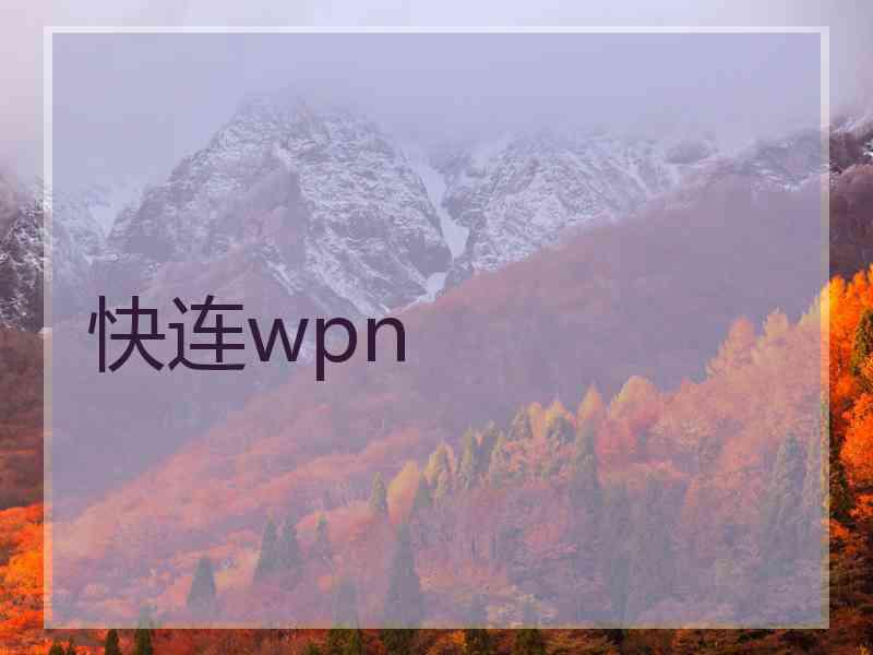 快连wpn