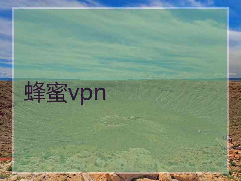 蜂蜜vpn