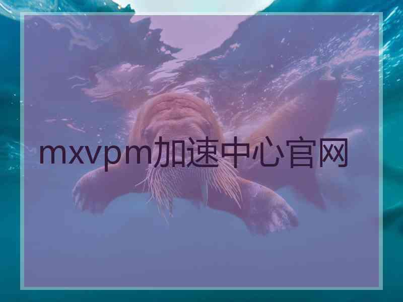 mxvpm加速中心官网