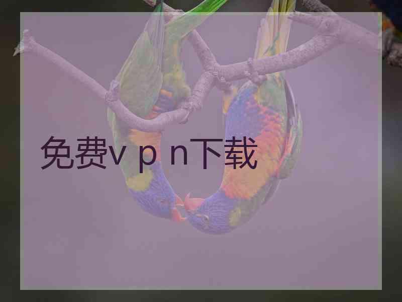 免费v p n下载