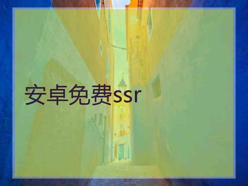 安卓免费ssr