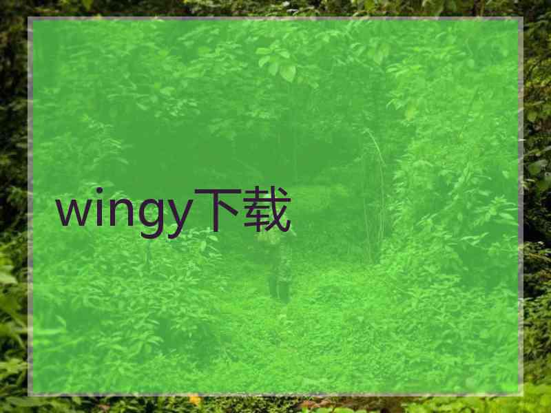 wingy下载