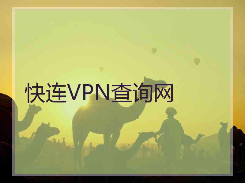 快连VPN查询网