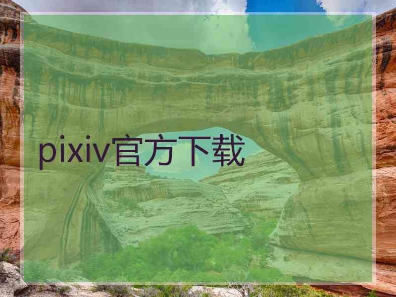 pixiv官方下载