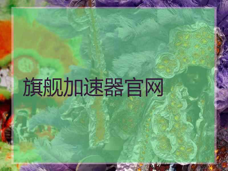 旗舰加速器官网