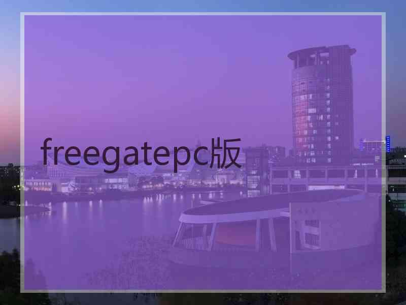 freegatepc版