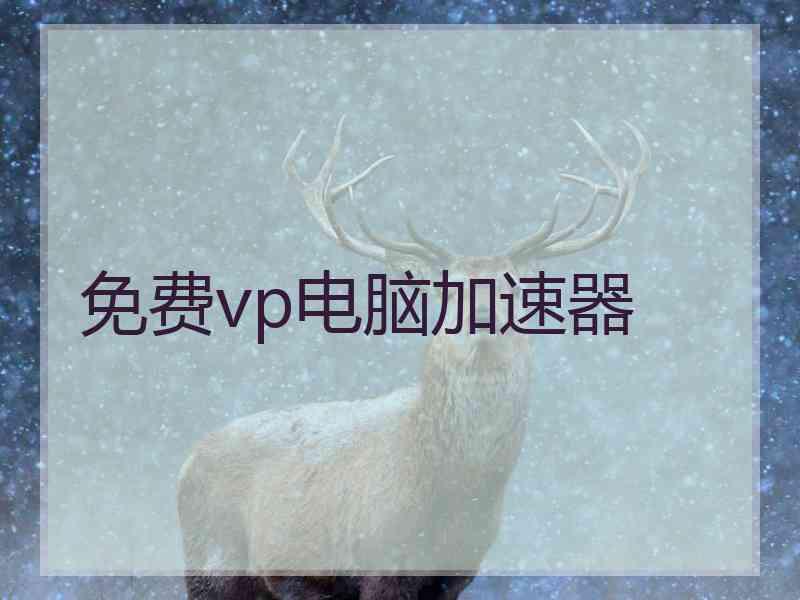 免费vp电脑加速器