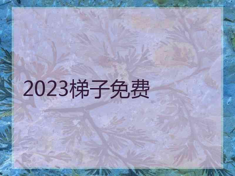 2023梯子免费