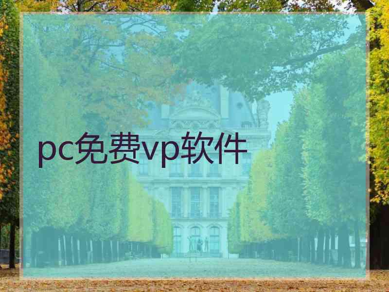 pc免费vp软件