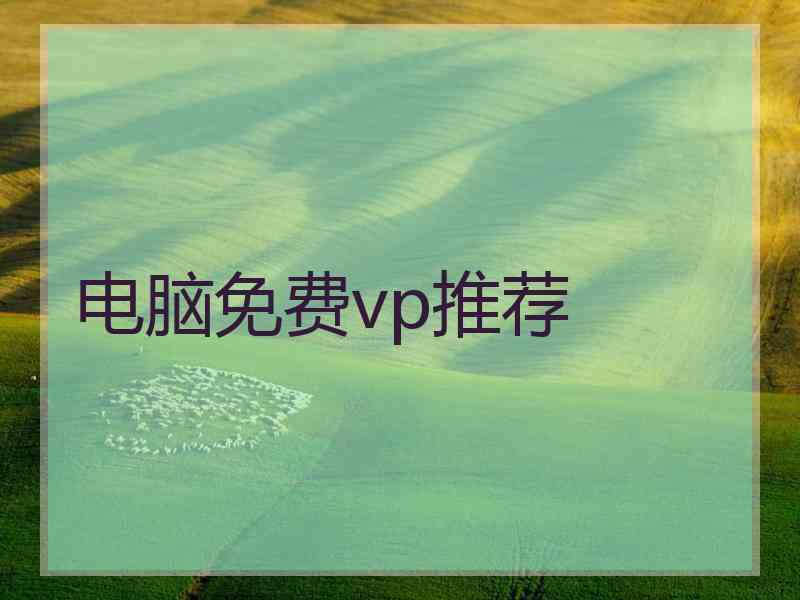 电脑免费vp推荐