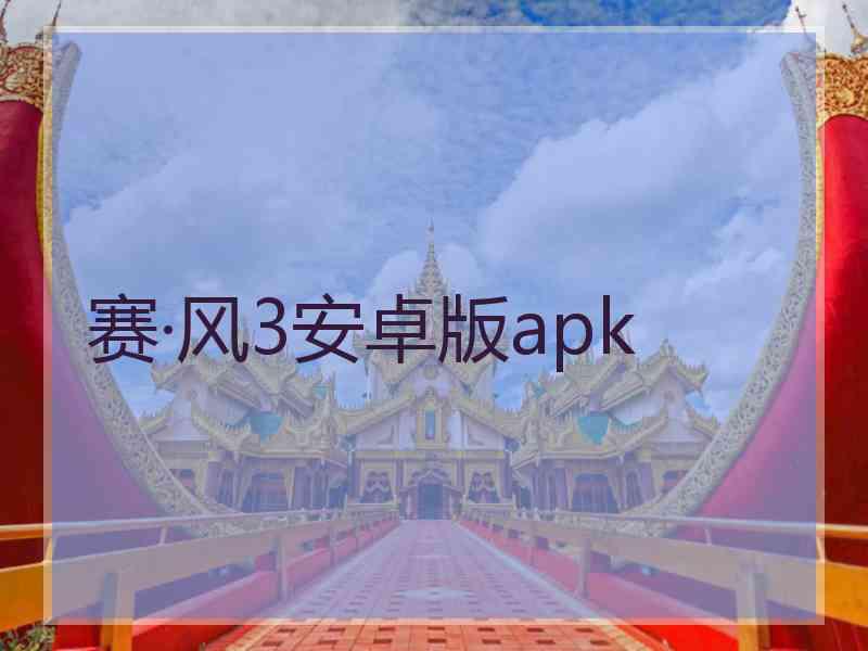 赛·风3安卓版apk