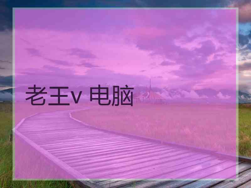 老王v 电脑