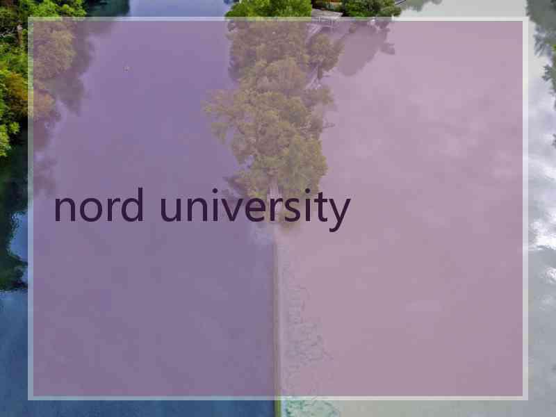 nord university