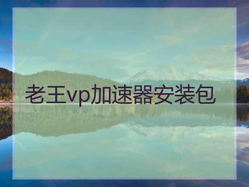 老王vp加速器安装包