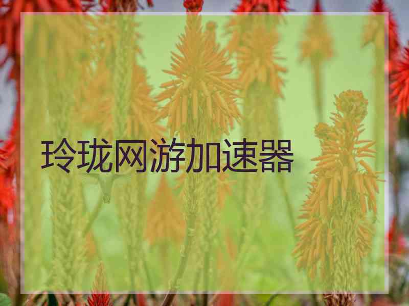 玲珑网游加速器