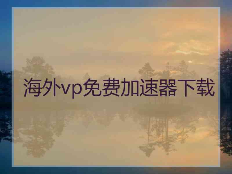 海外vp免费加速器下载