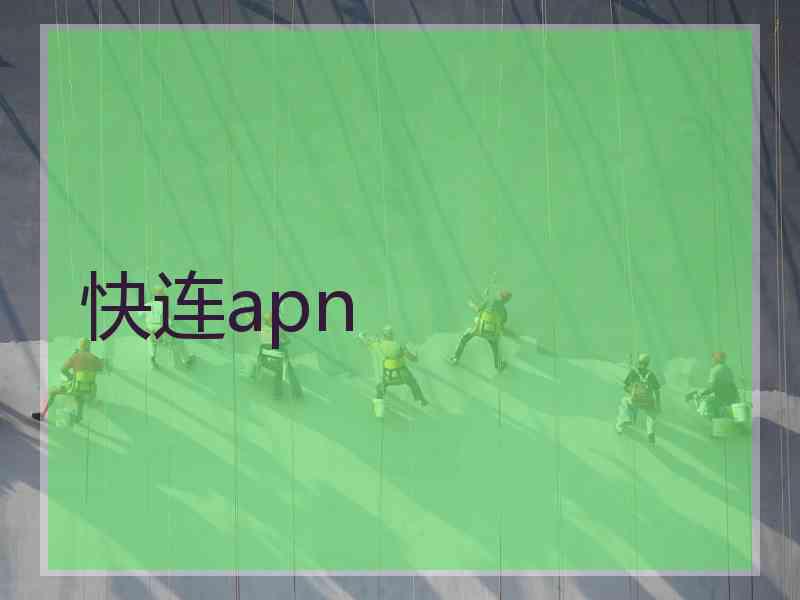 快连apn