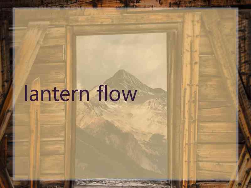 lantern flow