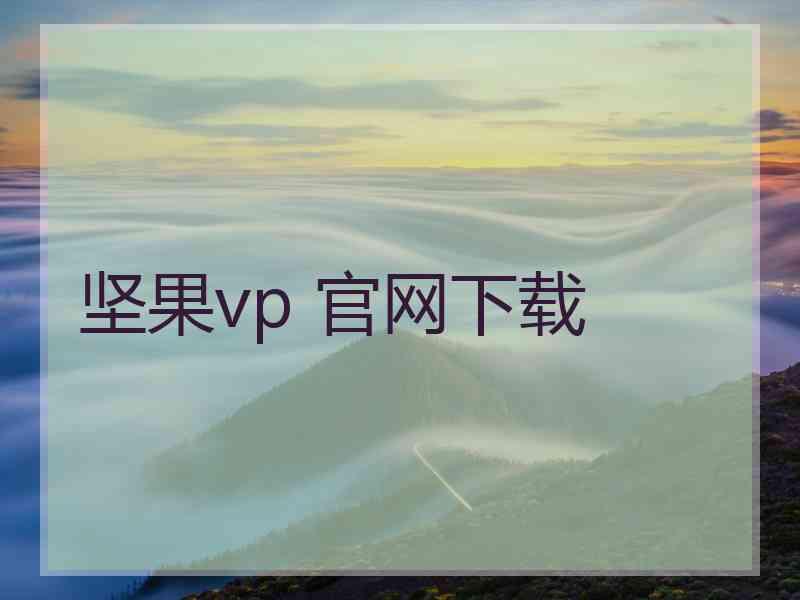 坚果vp 官网下载