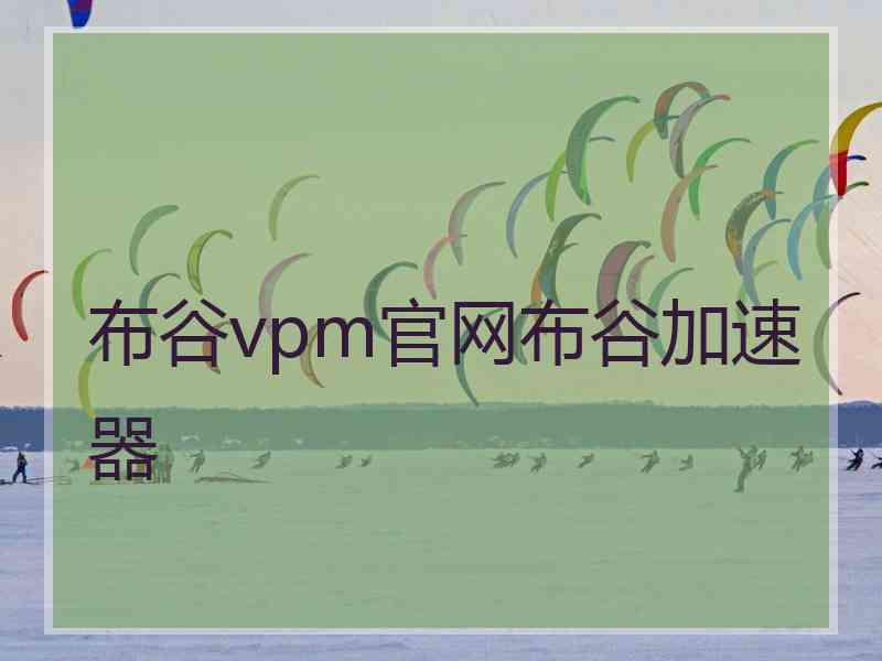 布谷vpm官网布谷加速器