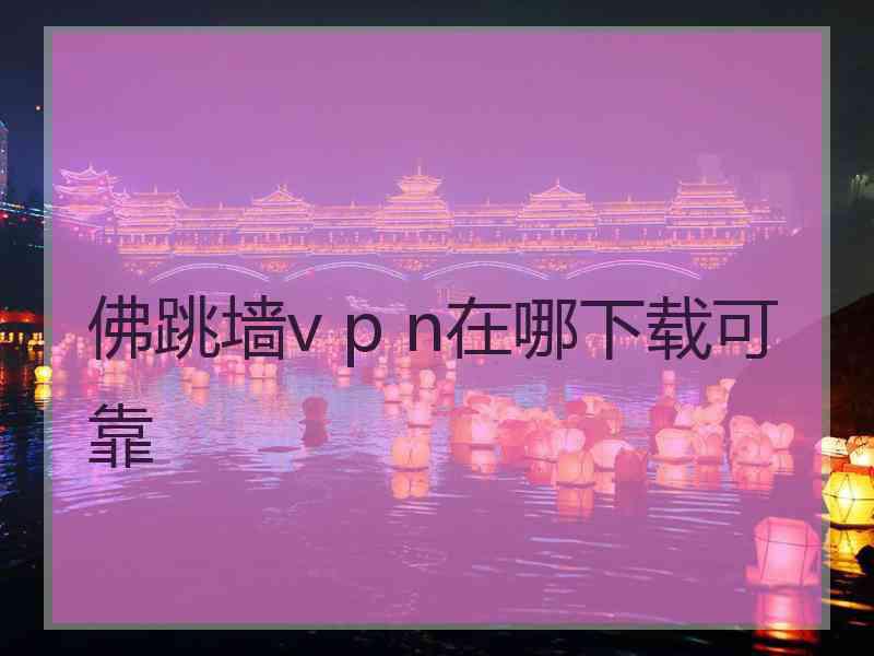 佛跳墙v p n在哪下载可靠