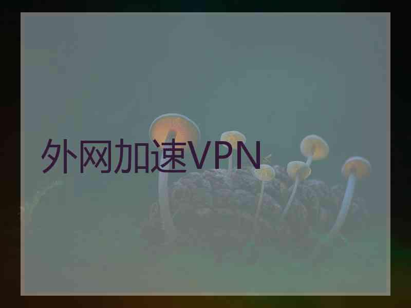 外网加速VPN