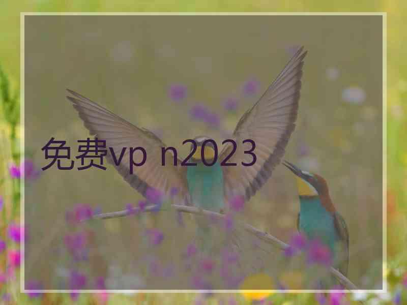 免费vp n2023