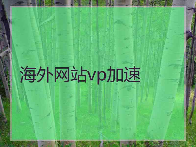 海外网站vp加速