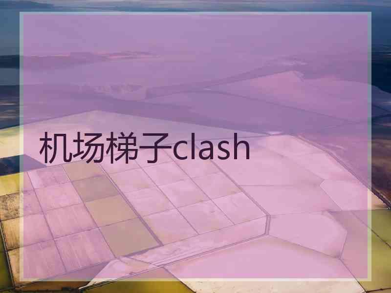 机场梯子clash